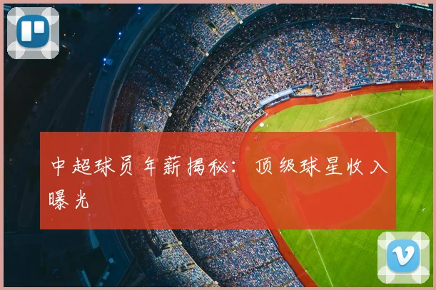 中超球员年薪揭秘:顶级球星收入曝光